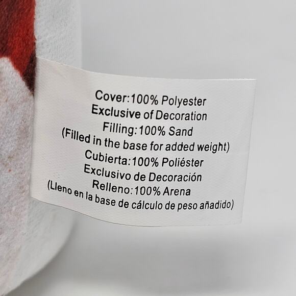 Christmas Door Stop Santa Claus Light Up Battery Operated Timer Option Weighted - Picture 8 of 9